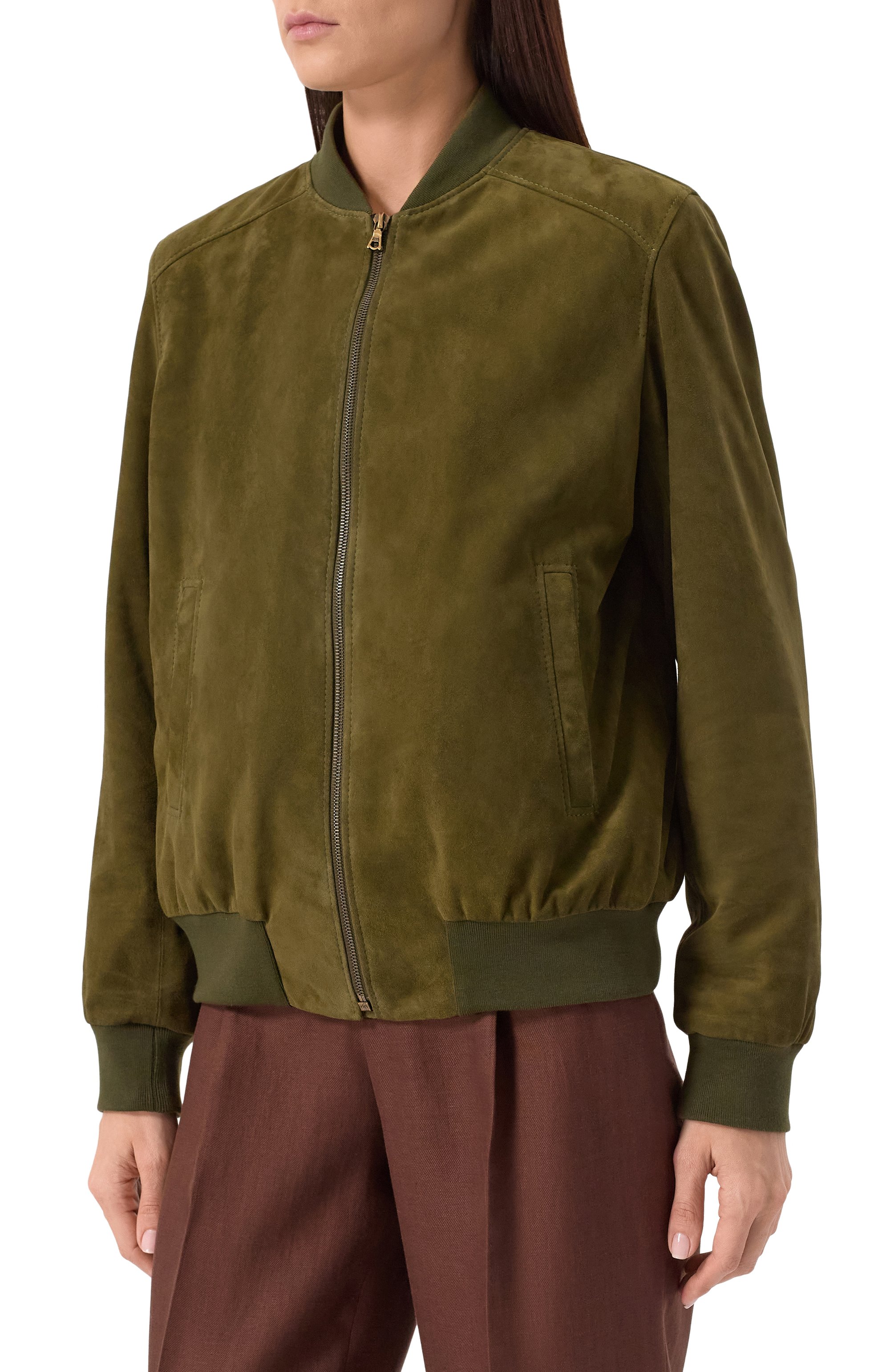 Замшевый бомбер MASLOV, арт. SMB01, фото 3