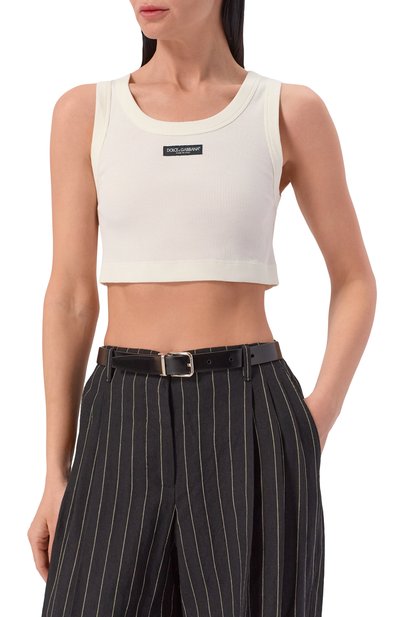 Хлопковая майка DOLCE & GABBANA, арт. F8W40T/FU7AV, фото 3