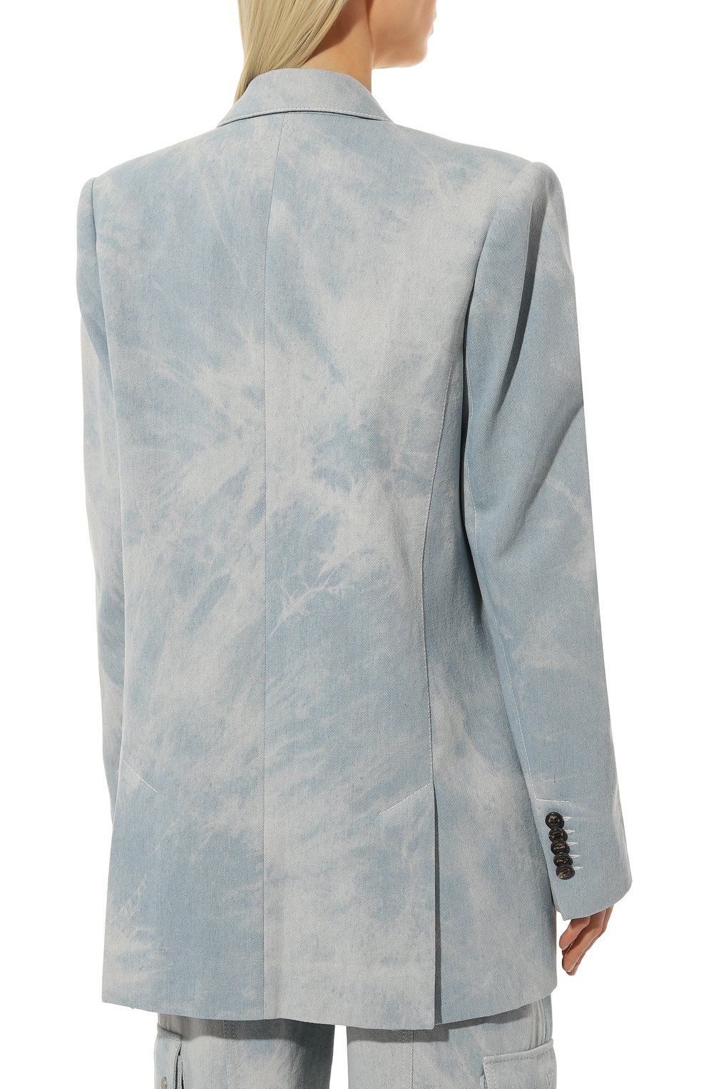 Джинсовый жакет YANA DRESS синего цвета по цене 219000 руб., арт. 1-33-028-2552/4, фото 4 Джинсовый жакет YANA DRESS, арт. 1-33-028-2552/4, фото 4