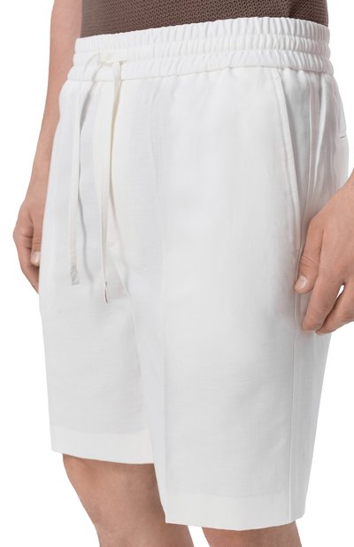 Шорты изо льна и хлопка BRIONI, арт. RP3G0L/PA106, фото 5