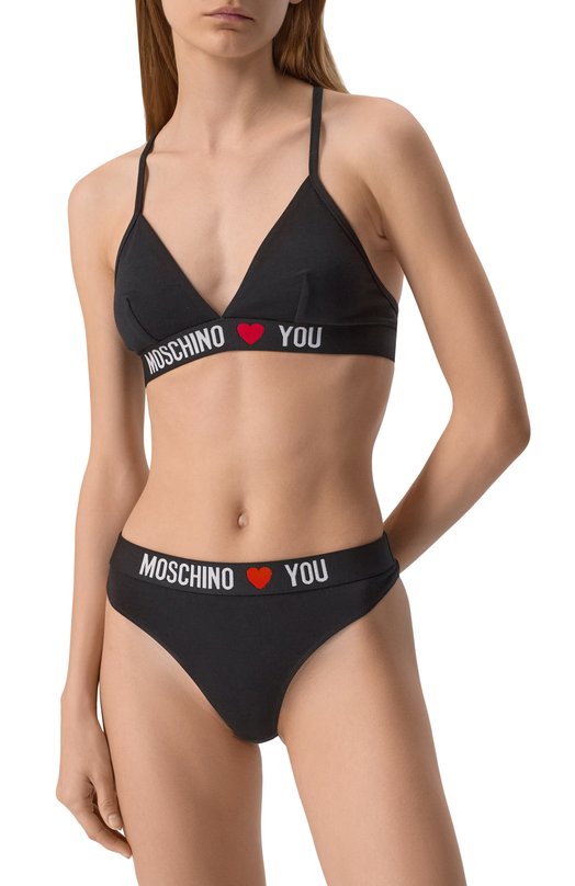 Комплект из двух трусов-стрингов Moschino V1309/4402 Разноцветный  V1309/4402 Фото 4