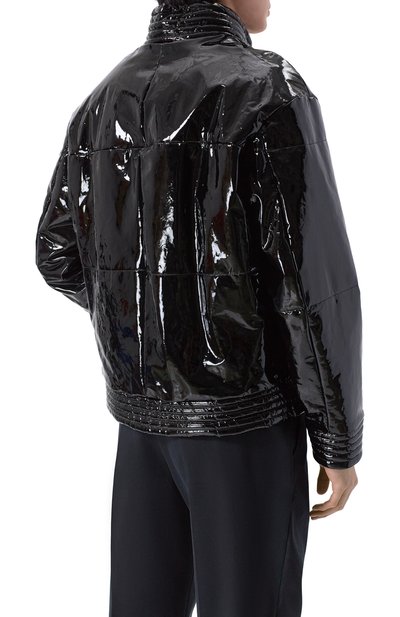 Кожаный пуховик с подкладкой из норки MVST, арт. FZECK-ES4380-1V, фото 4