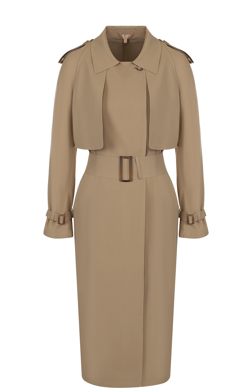 Приталенное шелковое платье с поясом MICHAEL KORS COLLECTION, арт. KDK/425AKK552, фото 1