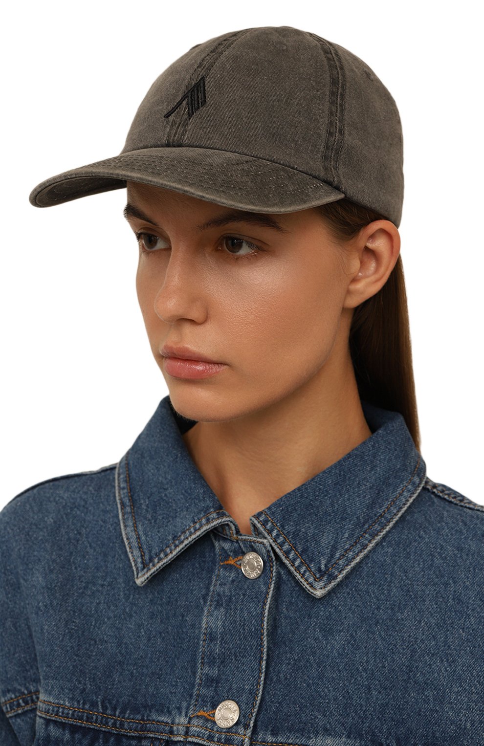 Джинсовая бейсболка THE ATTICO, арт. 247WAC34, фото 2