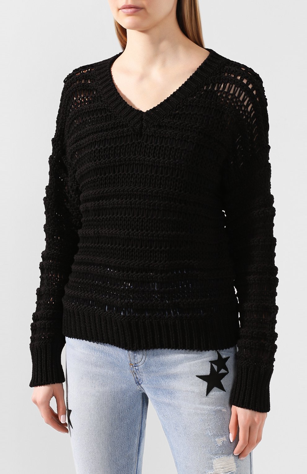 Хлопковый свитер BRUNELLO CUCINELLI, арт. M8E366602, фото 3