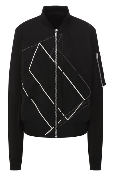 Женский шерстяной бомбер RICK OWENS, арт. RP19S6705/ZLTEM3
