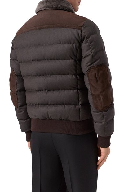 Пуховик viani-url с отделкой из овчины MOORER, арт. VIANI/URL, фото 4