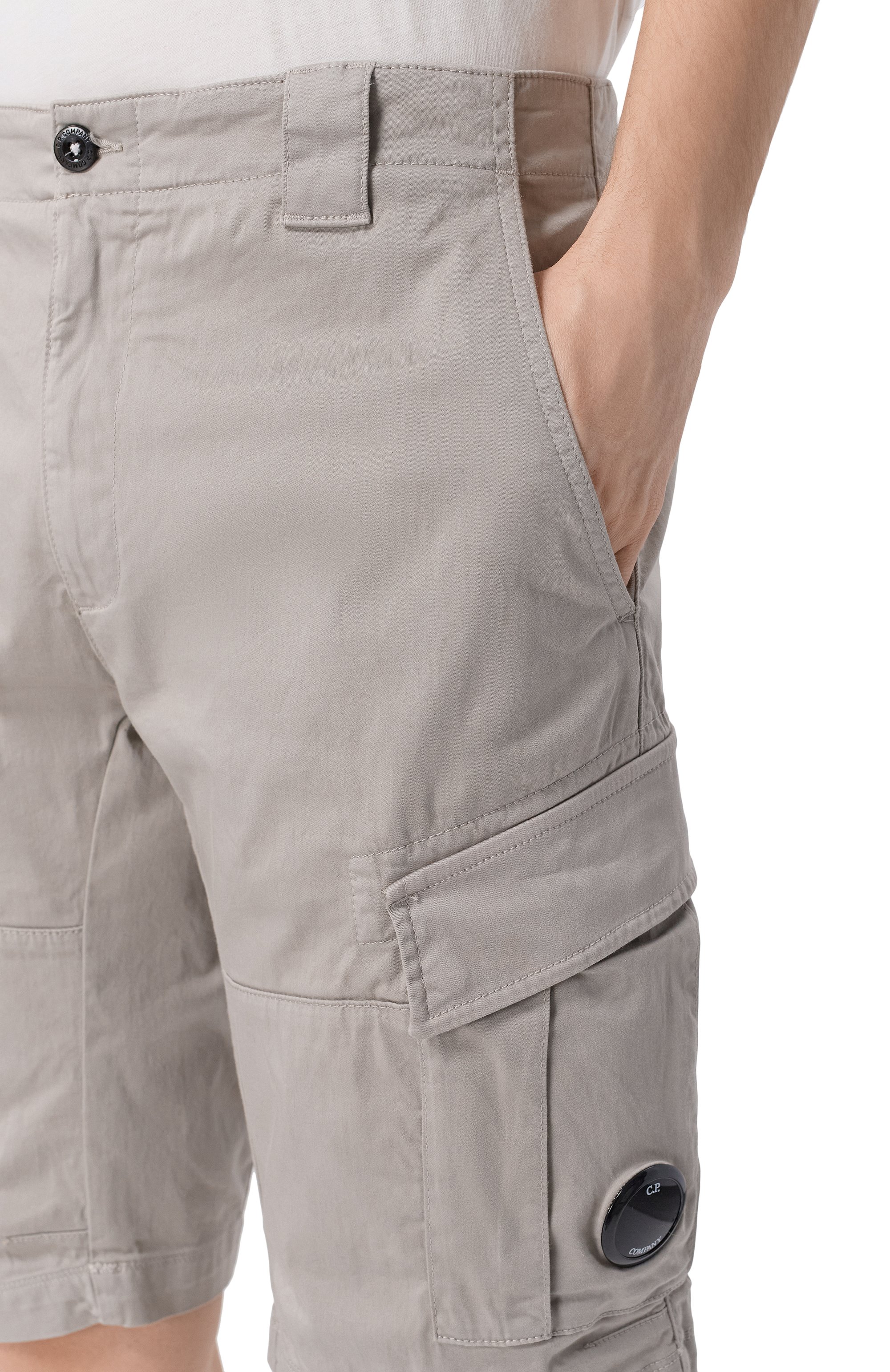 Хлопковые шорты C.P. COMPANY, арт. 20CMBE746A/005694G, фото 5