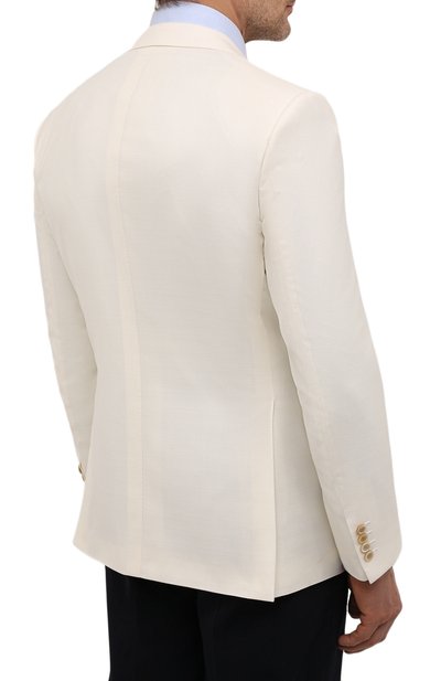 Пиджак из шерсти и шелка BRIONI, арт. RG0J00/P1A83/BRUNIC0, фото 4