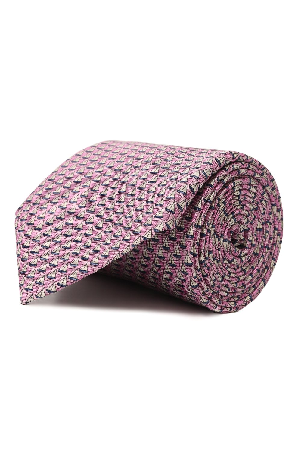Шелковый галстук ZEGNA розового цвета по цене 23700 руб., арт. Z5W04TA5/1P8, фото 1 Шелковый галстук ZEGNA, арт. Z5W04TA5/1P8, фото 1