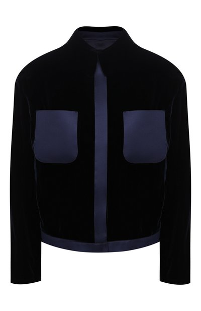 Женский жакет из смеси вискозы и шелка GIORGIO ARMANI, арт. 9WHGG0C4/T0024