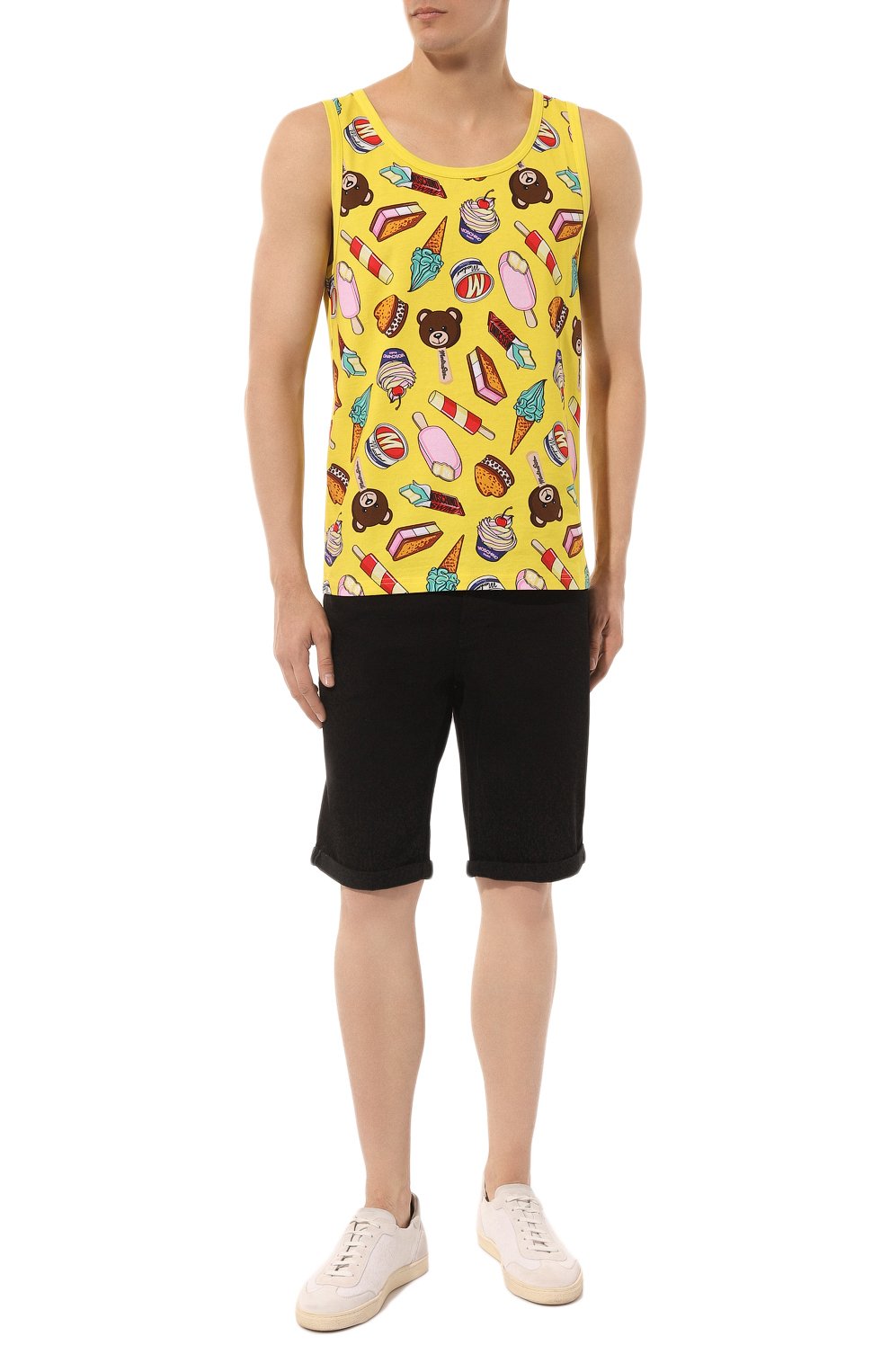 Хлопковая майка MOSCHINO, арт. A8901/9413, фото 2