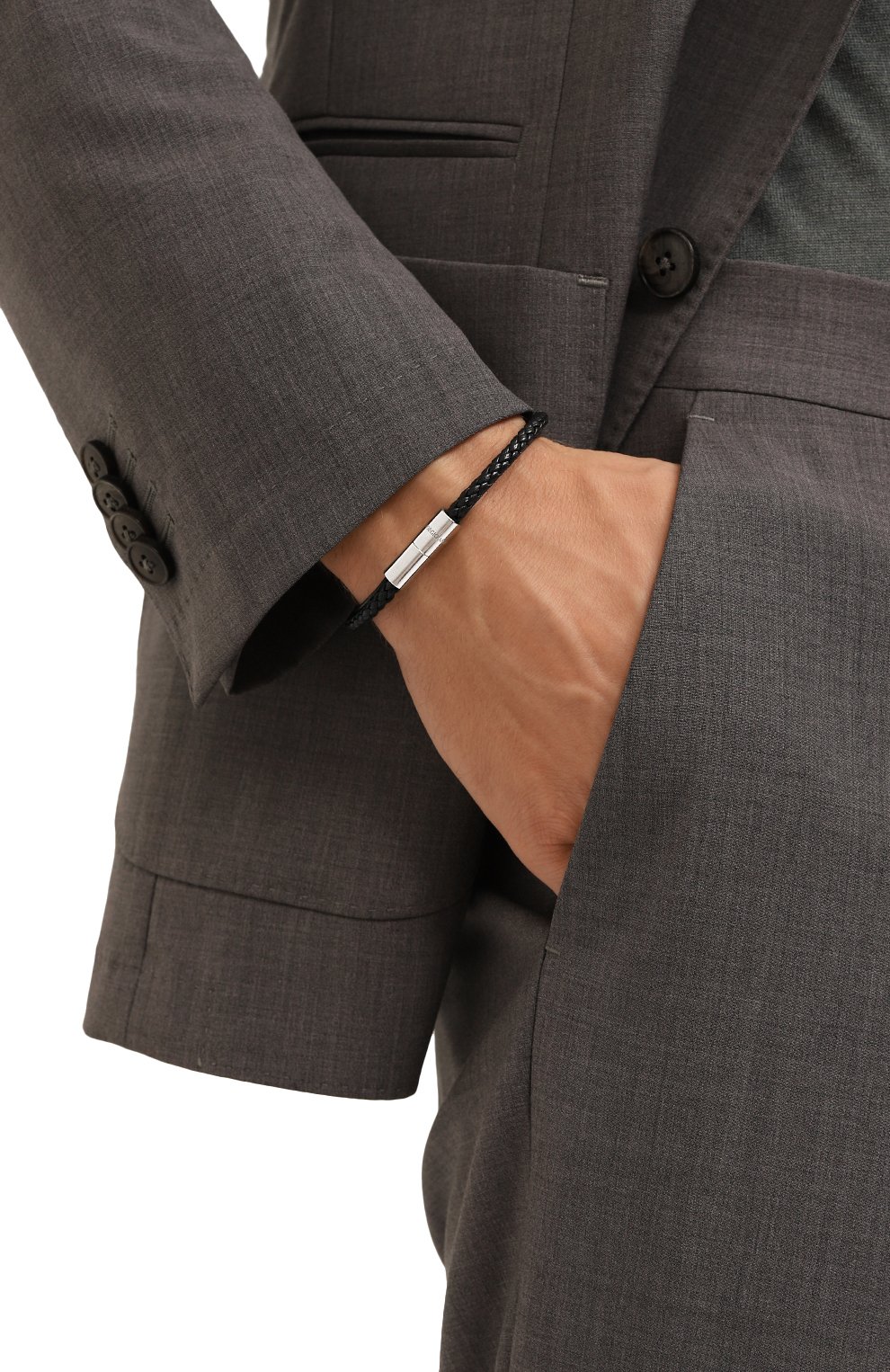 Кожаный браслет GIORGIO ARMANI, арт. 53M241 2F241, фото 2