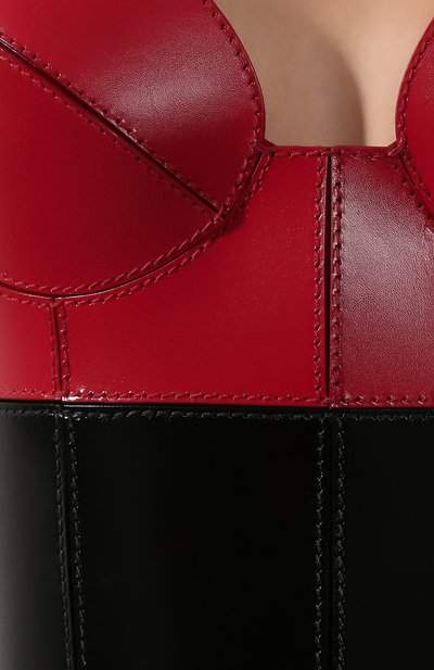 Кожаный топ ALEXANDER MCQUEEN, арт. 585021/Q5AA3, фото 5