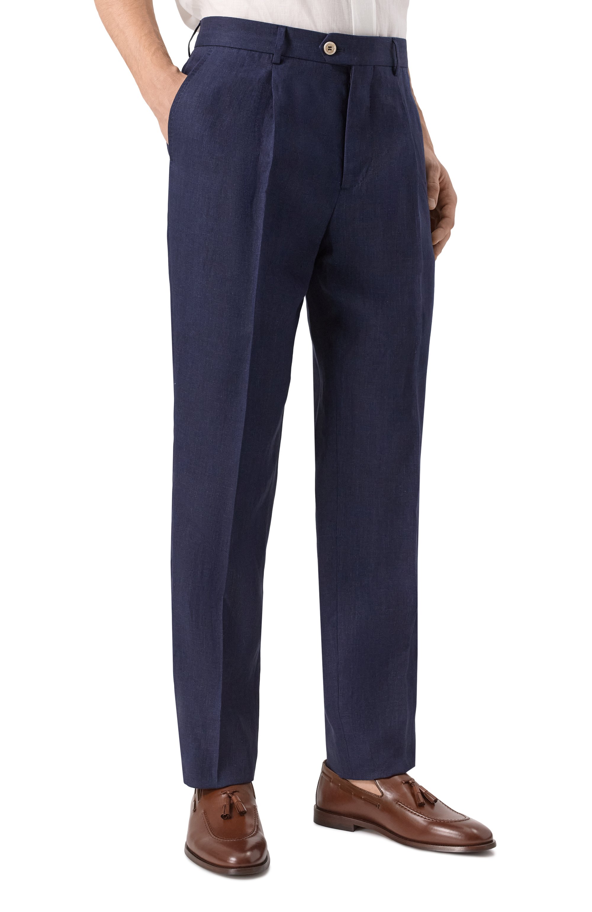 Льняной костюм BRUNELLO CUCINELLI, арт. MB430LDWH, фото 6