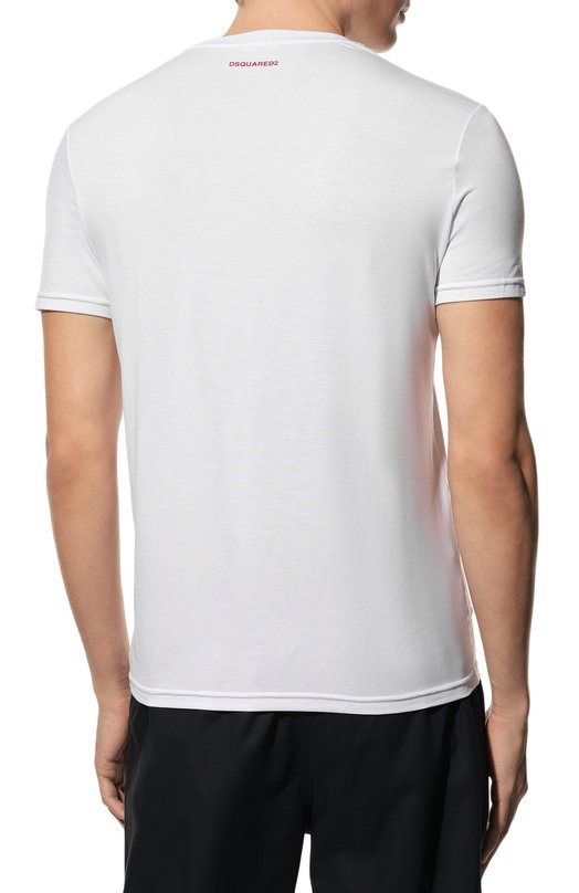 Комплект из двух футболок Dsquared2 DCX200050 Белый  DCX200050 Фото 4