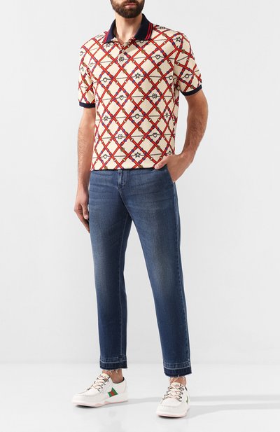 Джинсы GUCCI синего цвета по цене 126720 руб., арт. 515969/XDAQ0, фото 2 Джинсы GUCCI, арт. 515969/XDAQ0, фото 2