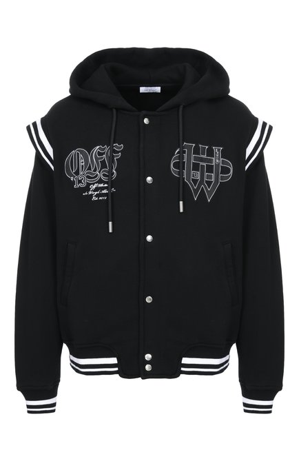 Мужской хлопковая толстовка OFF-WHITE, арт. 0MEK003F25FLE001