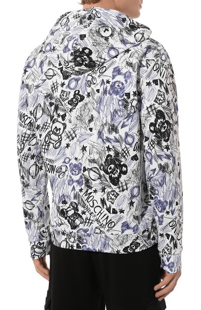 Хлопковое худи MOSCHINO, арт. A1711/4413, фото 4