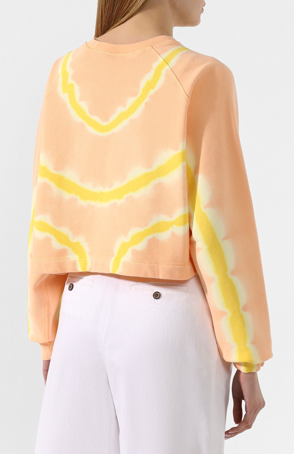 Хлопковый пуловер M MISSONI желтого цвета по цене 33950 руб., арт. 2DN00161/2J002A, фото 4 Хлопковый пуловер M MISSONI, арт. 2DN00161/2J002A, фото 4