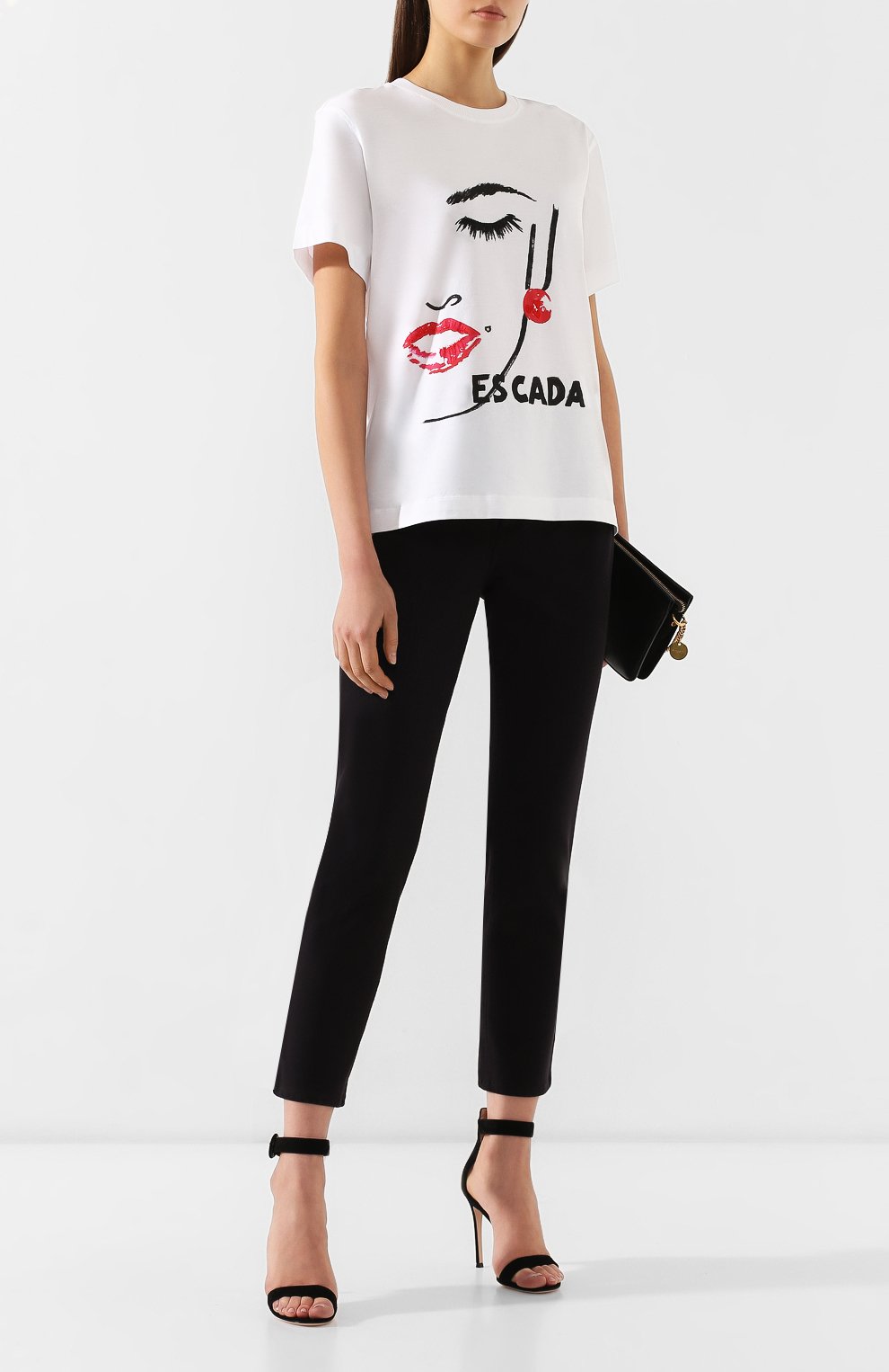 Хлопковая футболка ESCADA SPORT, арт. 5029955, фото 2