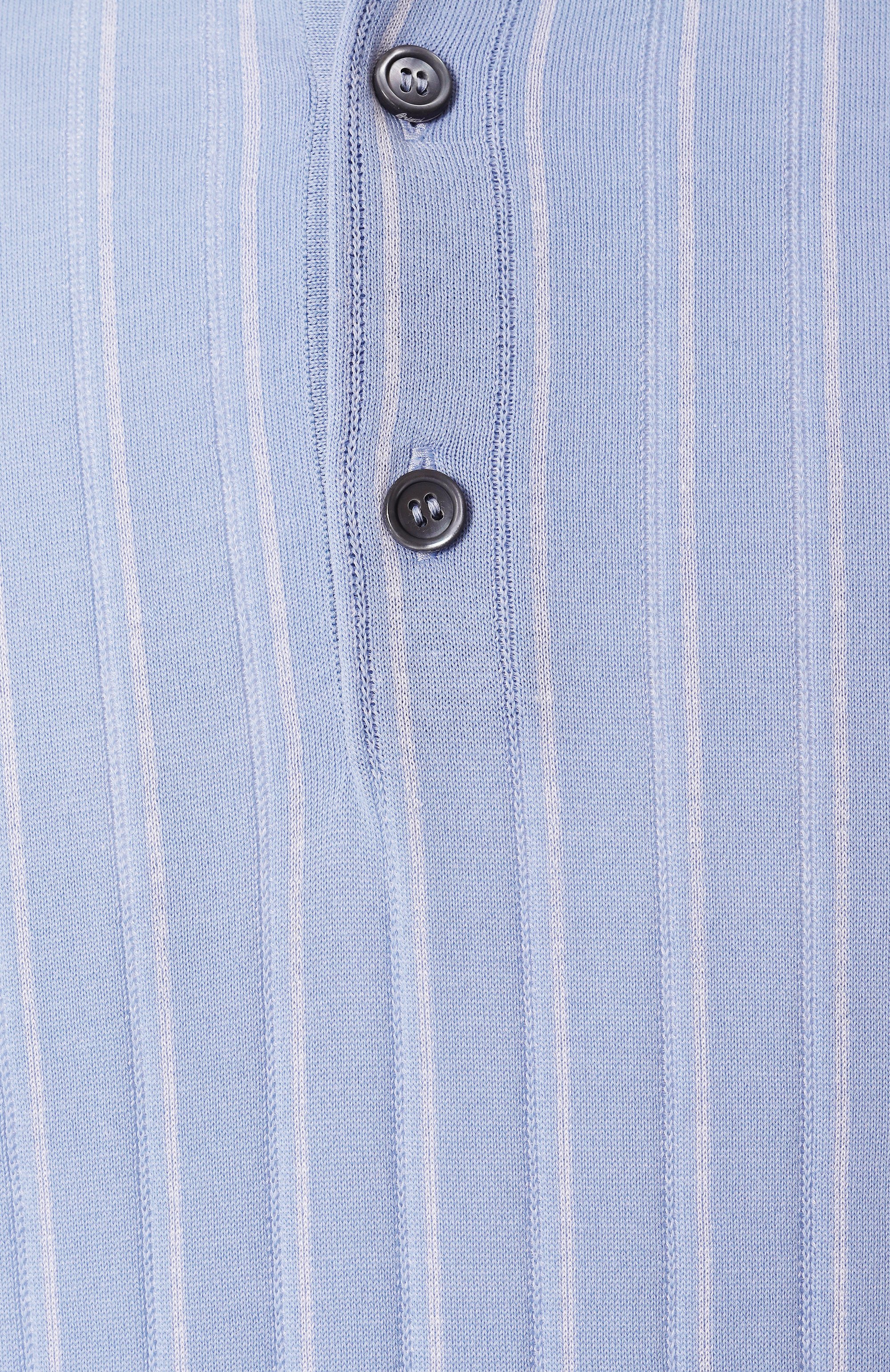 Поло из хлопка и шелка BRIONI, арт. UMR200/PCK12, фото 6