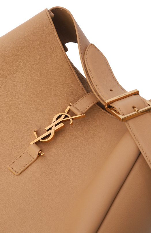 Сумка Le 5 a 7 large Saint Laurent 850545/AAAUQ_001 Бежевый  850545/AAAUQ_001 Фото 6