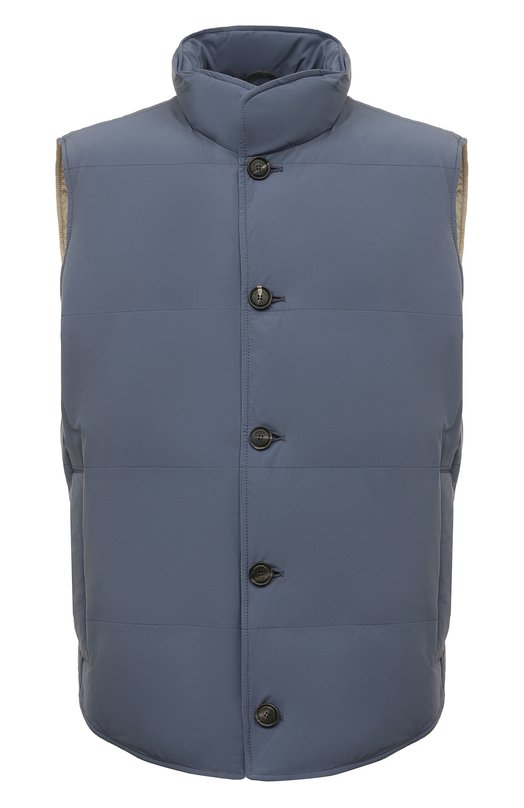 Пуховый жилет Brunello Cucinelli MM4031852 Синий MM4031852