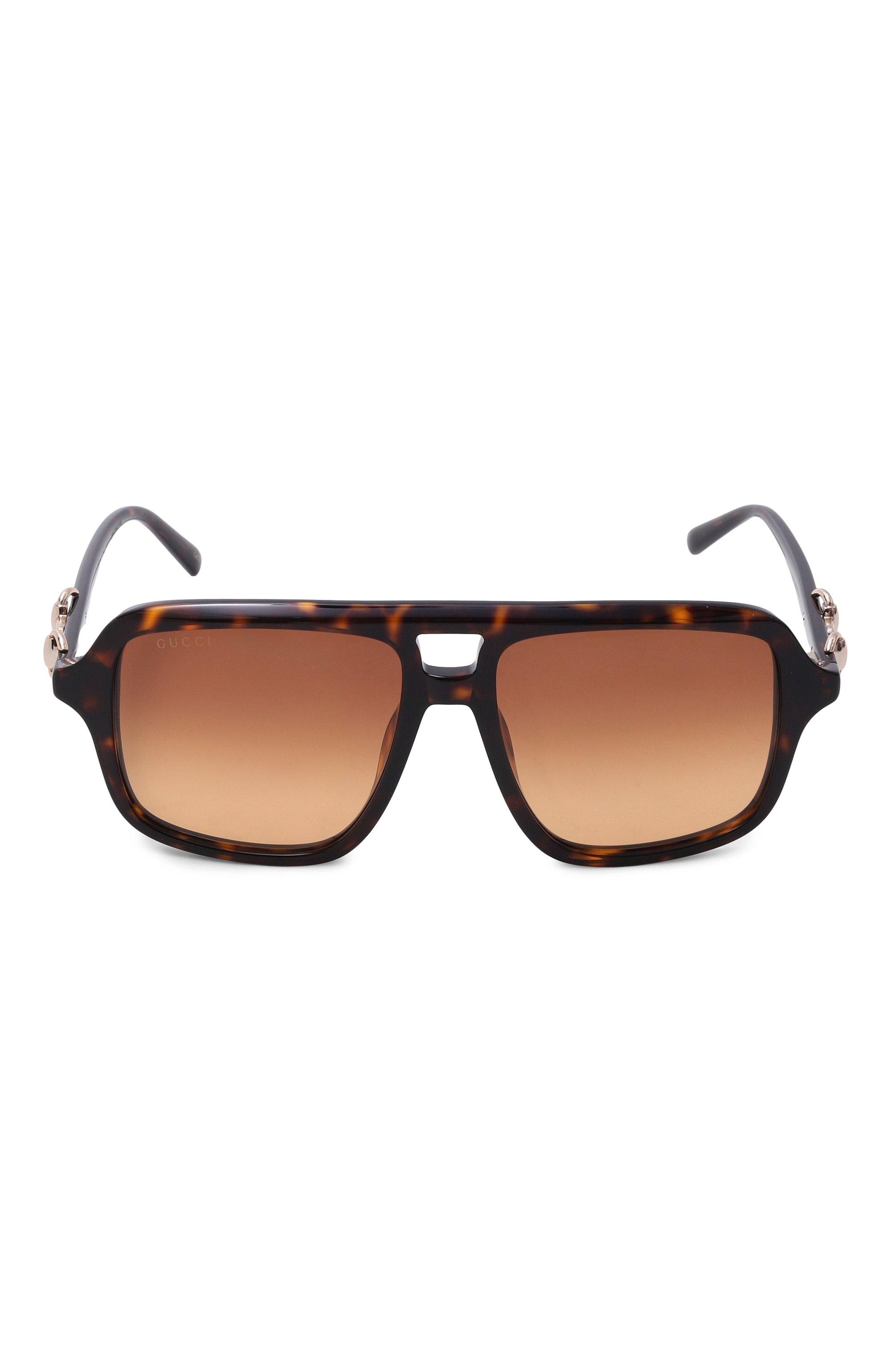 Солнцезащитные очки GUCCI коричневого цвета по цене 48500 руб., арт. GG2052S 008, фото 3 Солнцезащитные очки GUCCI, арт. GG2052S 008, фото 3
