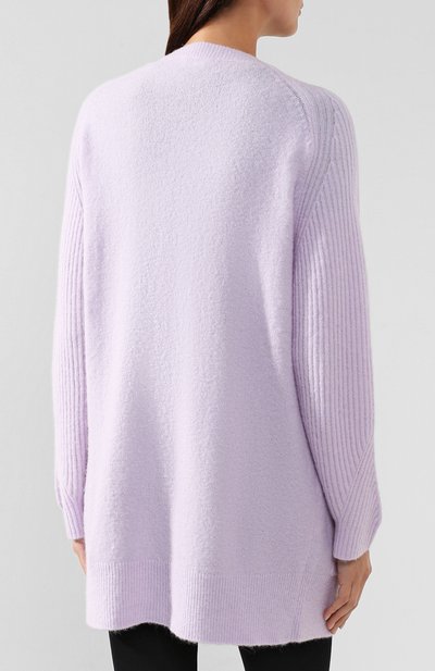 Кардиган BY MALENE BIRGER сиреневого цвета по цене 34900 руб., арт. Q67273019/URSULA, фото 4 Кардиган BY MALENE BIRGER, арт. Q67273019/URSULA, фото 4