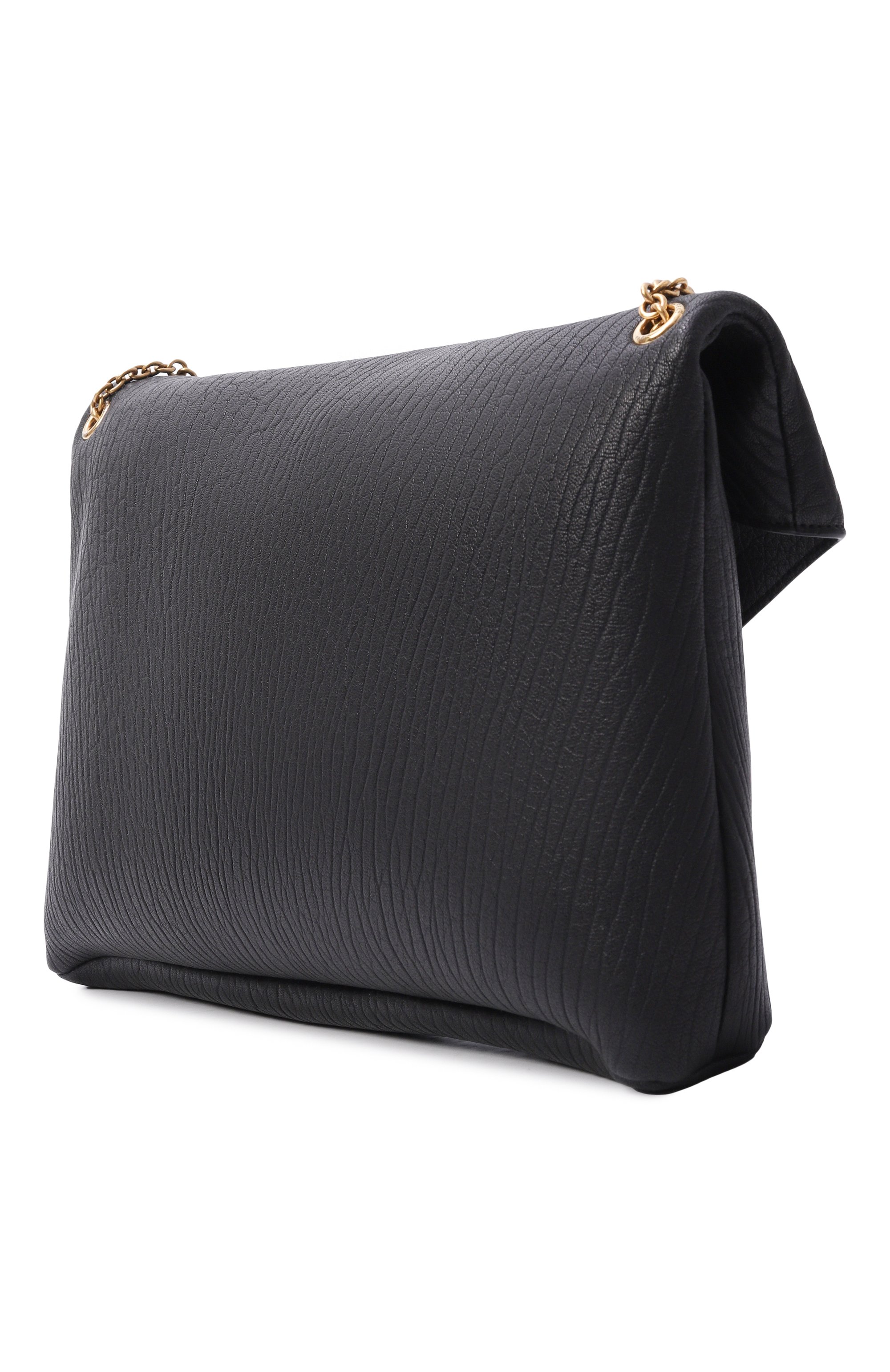 Сумка cassandre large SAINT LAURENT черного цвета по цене 285000 руб., арт. 841702/AACYT, фото 4 Сумка cassandre large SAINT LAURENT, арт. 841702/AACYT, фото 4