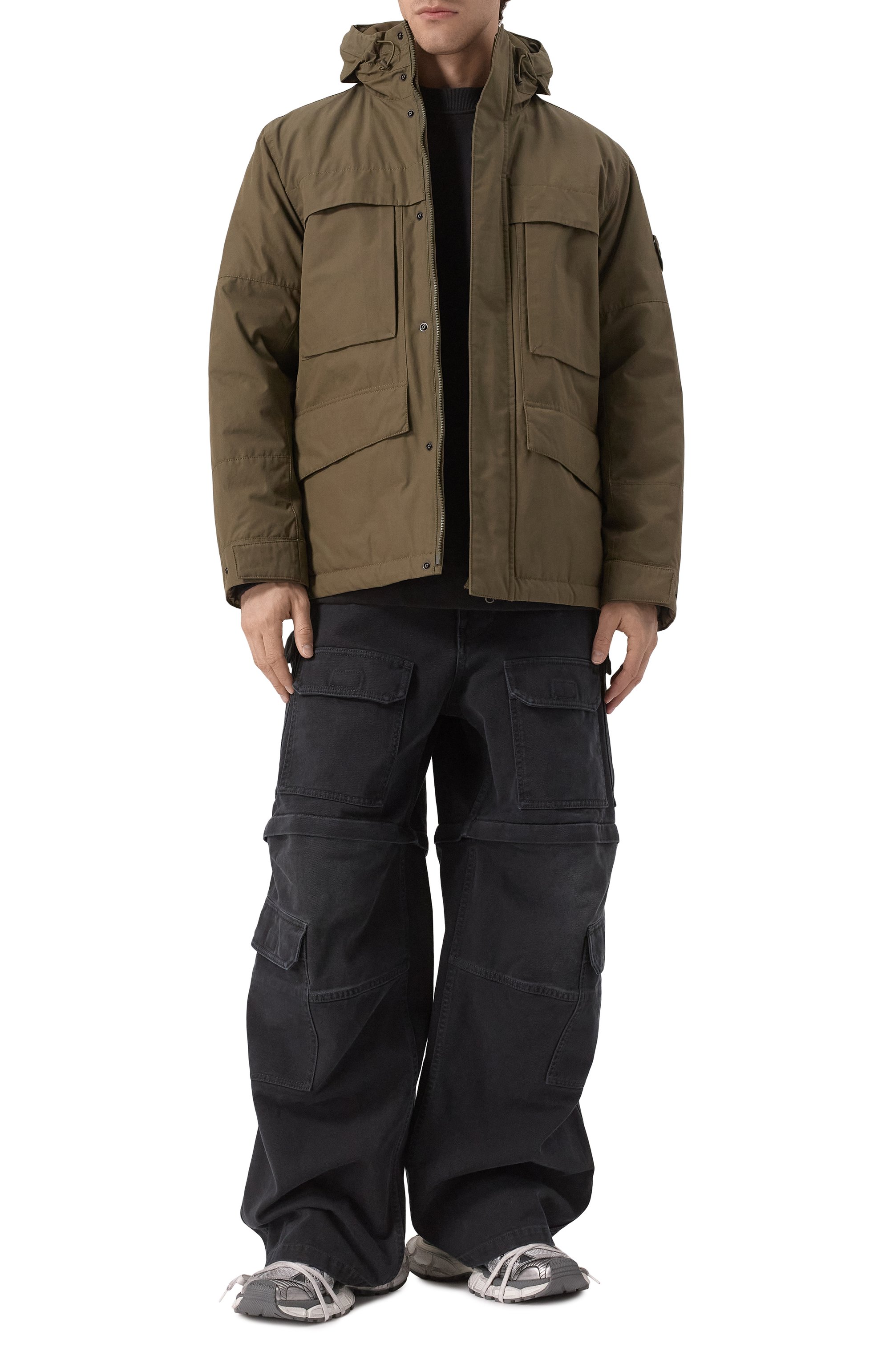 Хлопковая куртка STONE ISLAND, арт. 8115452F1, фото 2