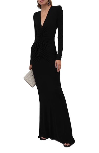 Платье из вискозы ALEXANDRE VAUTHIER, арт. 213DR1502 1029-202, фото 2