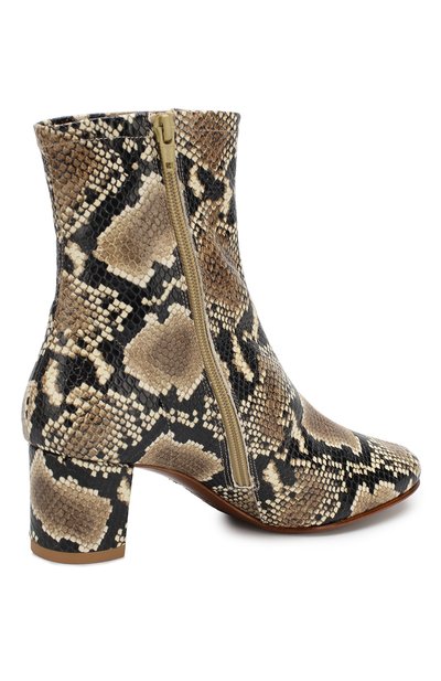 Кожаные ботильоны sofia BY FAR бежевого цвета по цене 55150 руб., арт. 19PFS0FBSPL, фото 4 Кожаные ботильоны sofia BY FAR, арт. 19PFS0FBSPL, фото 4