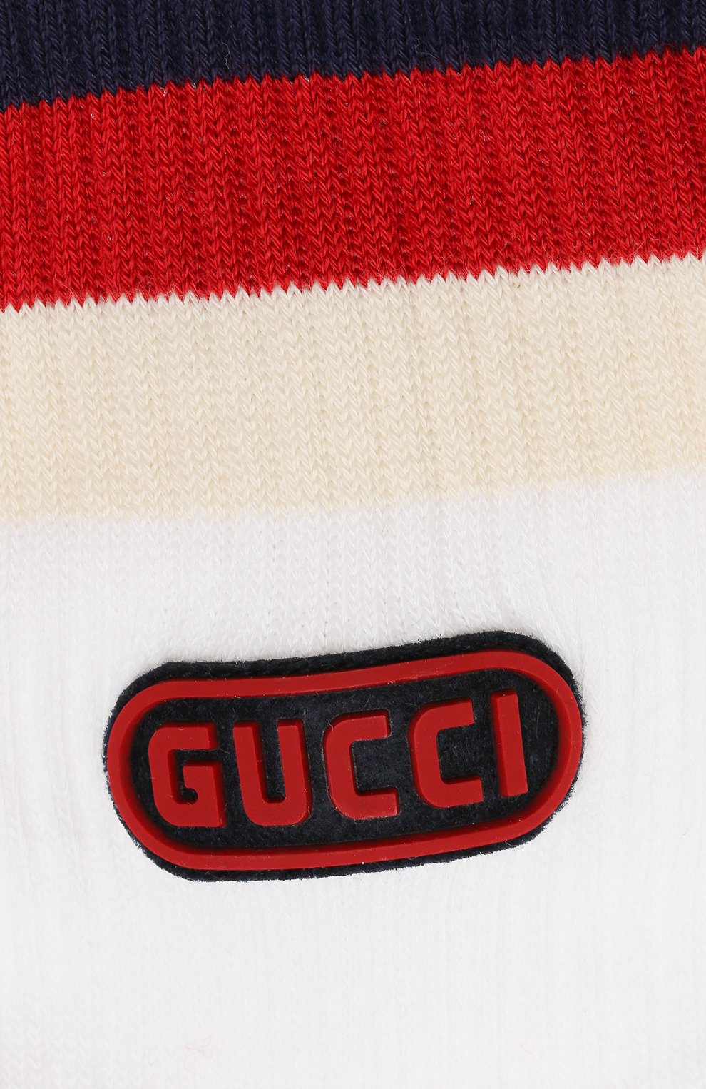 Хлопковые носки с логотипом бренда GUCCI, арт. 531054/3G158, фото 2