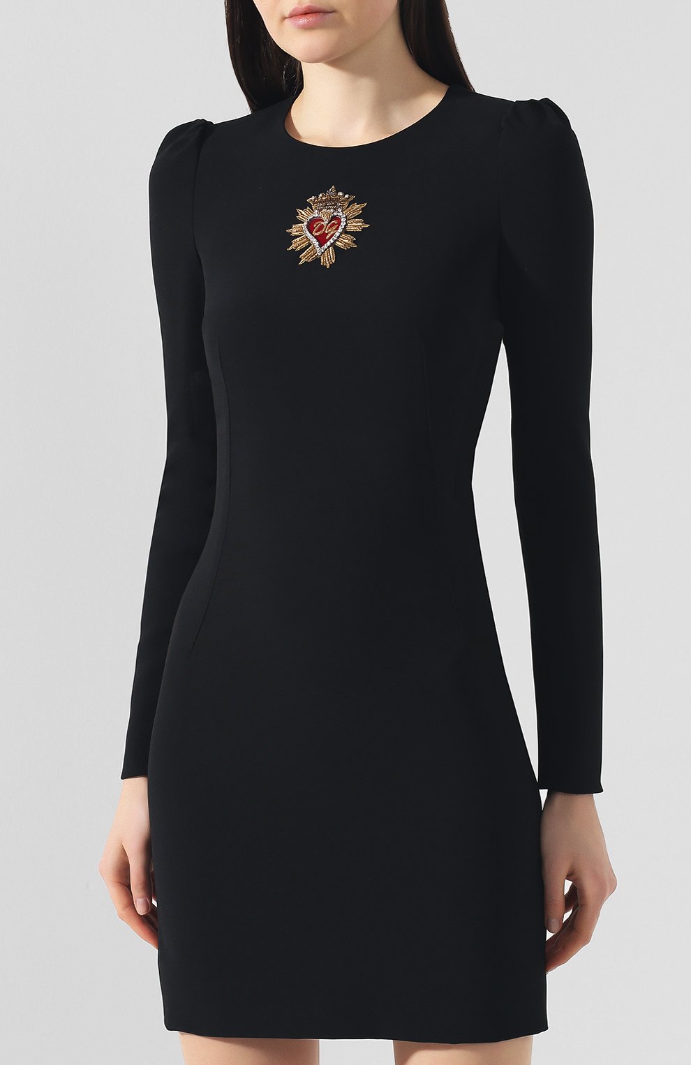 Мини-платье из вискозы DOLCE & GABBANA, арт. F6C2VZ/FURDV, фото 3