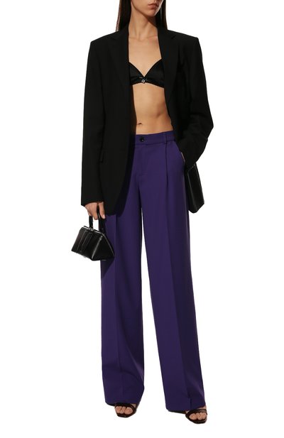 Брюки YULIAWAVE фиолетового цвета по цене 29000 руб., арт. 1A2PS01501277PURP, фото 2 Брюки YULIAWAVE, арт. 1A2PS01501277PURP, фото 2