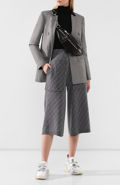 Шерстяные кюлоты STELLA MCCARTNEY серого цвета по цене 69100 руб., арт. 574747/S2093, фото 2 Шерстяные кюлоты STELLA MCCARTNEY, арт. 574747/S2093, фото 2