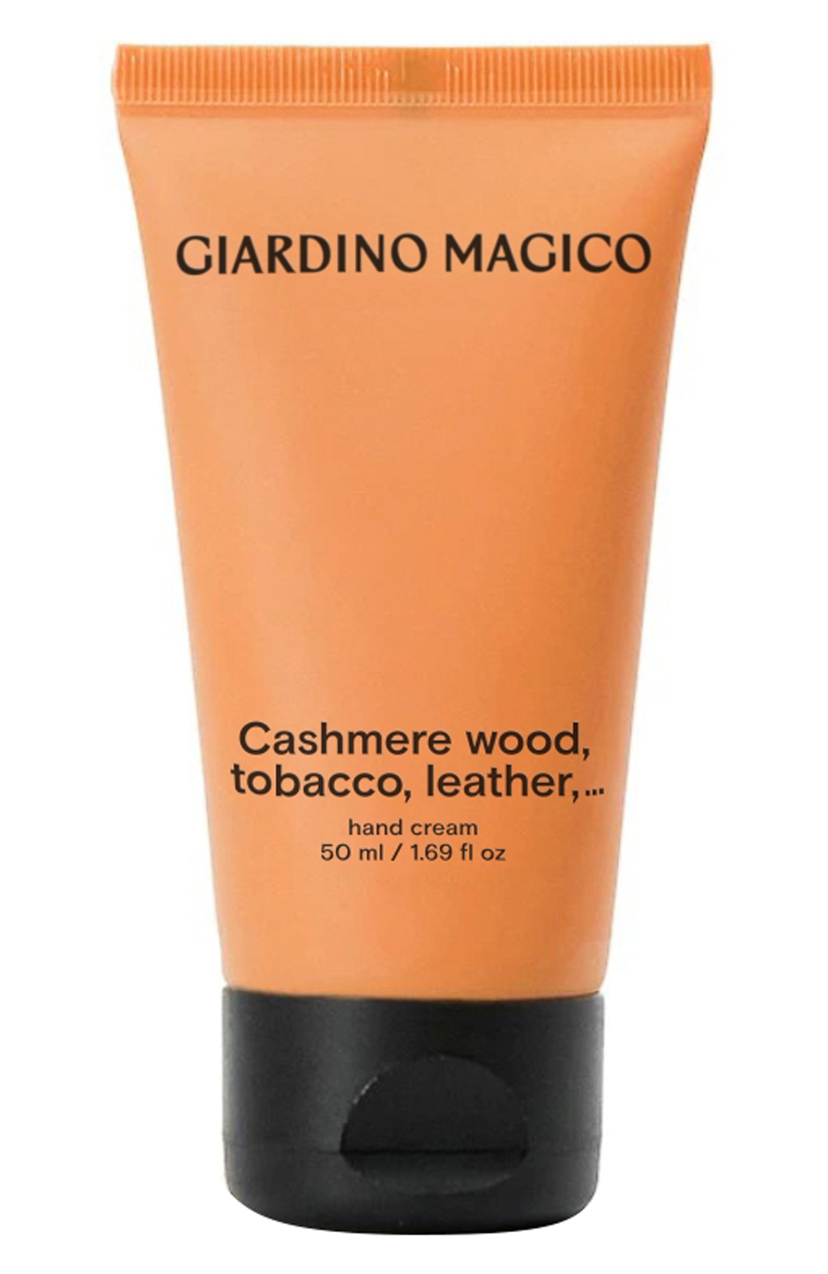 Крем для рук cashmere wood tobacco leather (50ml) GIARDINO MAGICO, арт. 4660222280053, фото 1