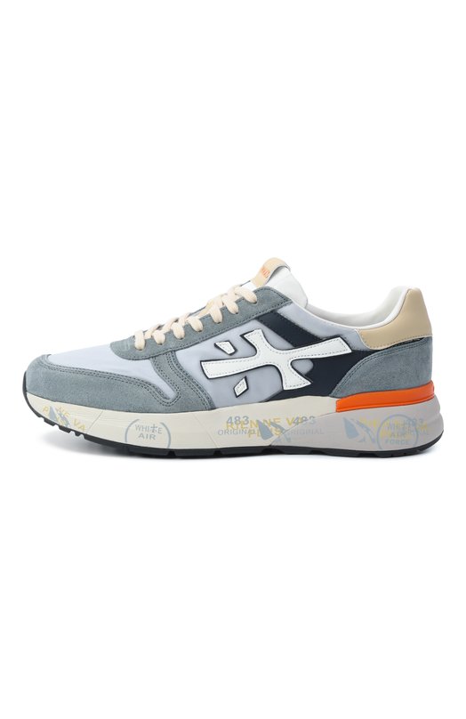 Комбинированные кроссовки Miсk Premiata MICK/VAR 7245 Голубой  MICK/VAR 7245 Фото 4