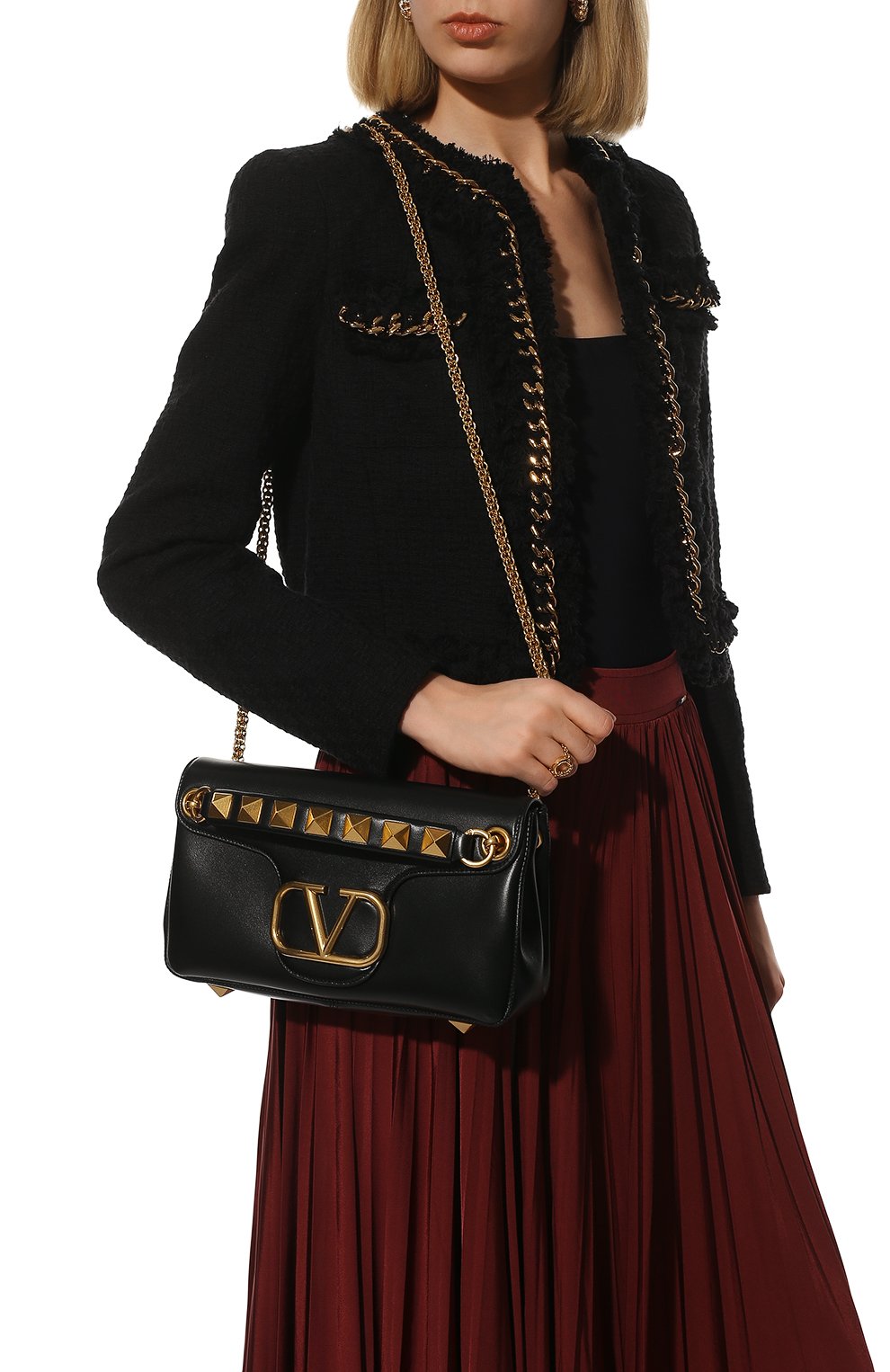 Сумка stud sign VALENTINO, арт. XW0B0K26/VNL, фото 6