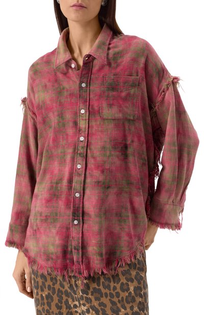 Хлопковая рубашка R13, арт. R13WR075-R461B, фото 3