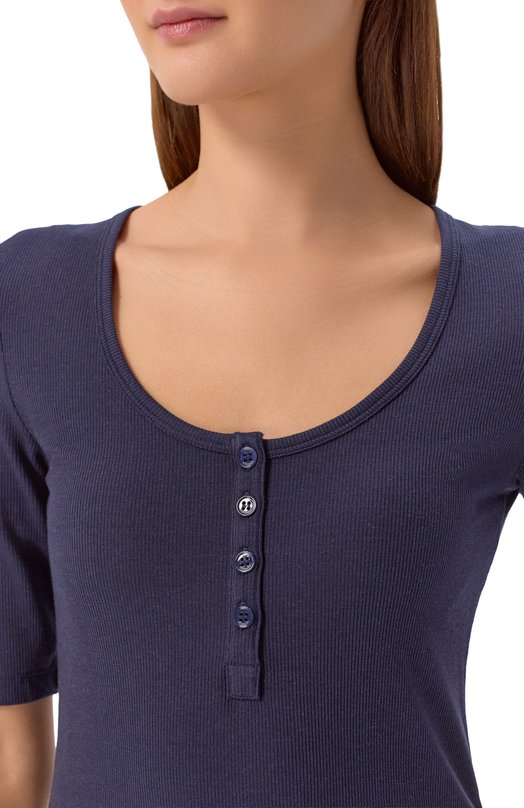 Топ из лиоцелла и шерсти 12 STOREEZ 136708 Синий  136708 Фото 5