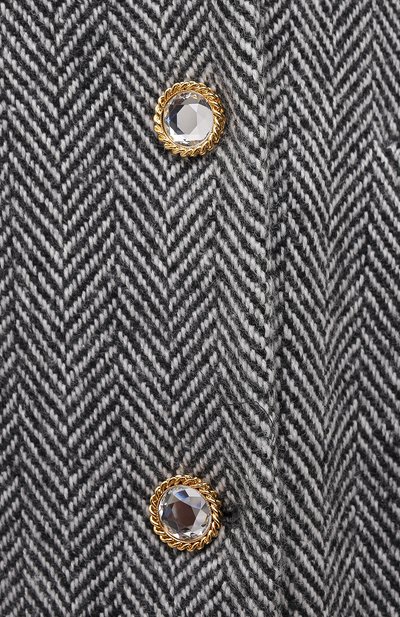 Шерстяное пальто ALESSANDRA RICH, арт. FAB2286-F3007, фото 5