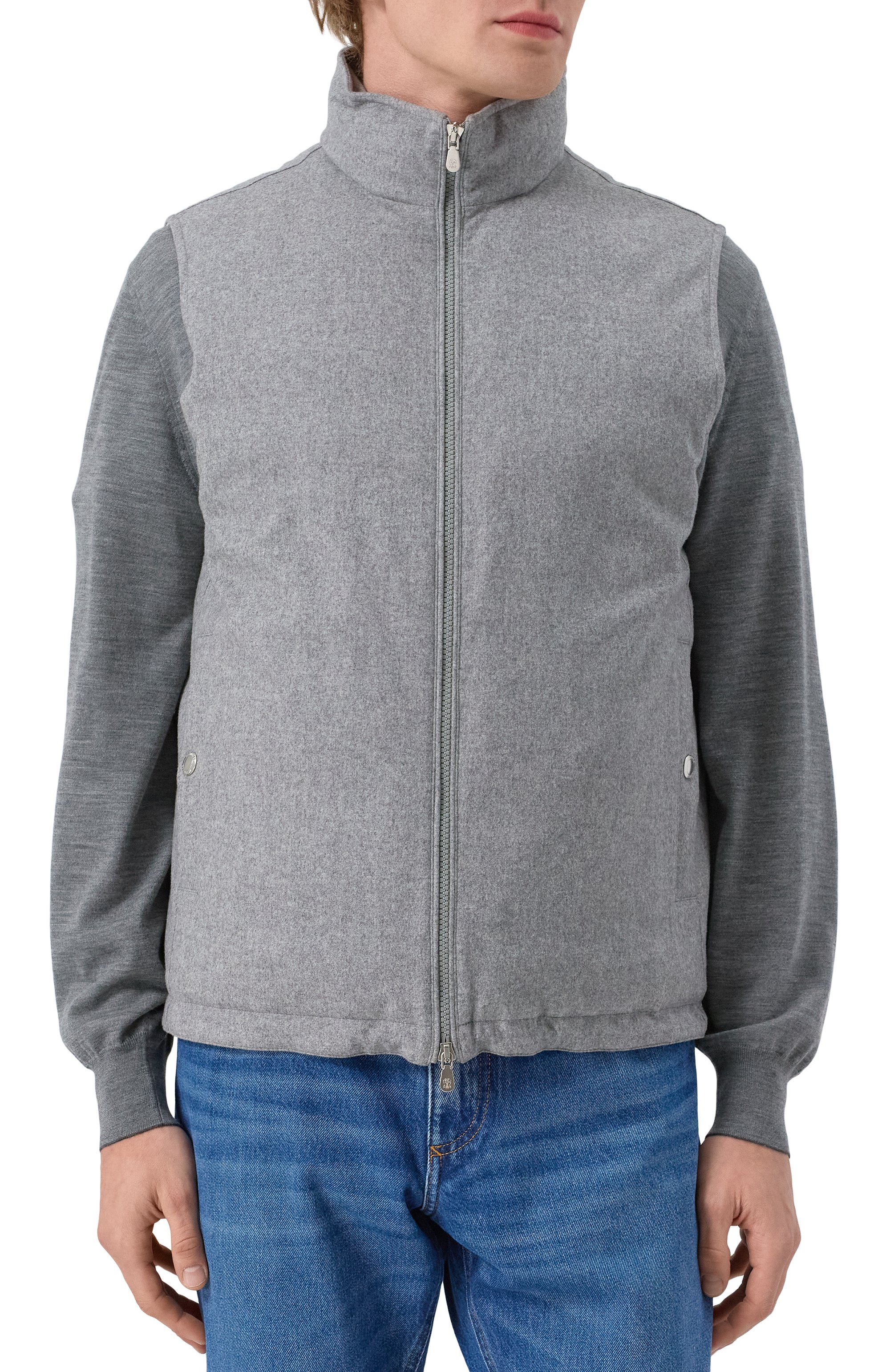 Пуховый жилет BRUNELLO CUCINELLI, арт. MM4631776, фото 3