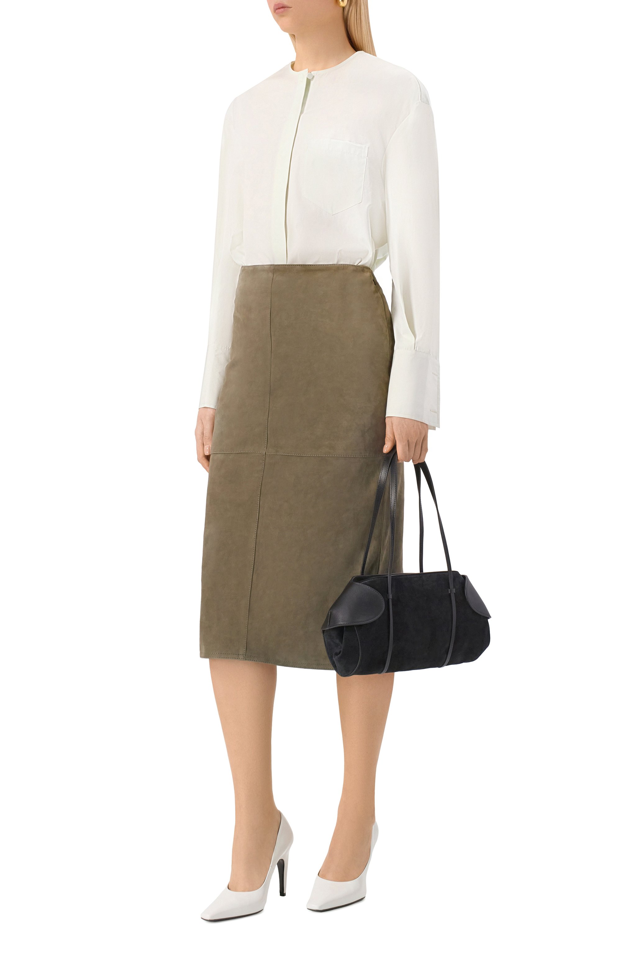 Сумка berenices east west NEOUS, арт. 00068/SUEDE/LEATHER, фото 7