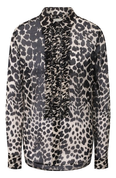 Женская хлопковая блузка DRIES VAN NOTEN, арт. 201-10751-9002