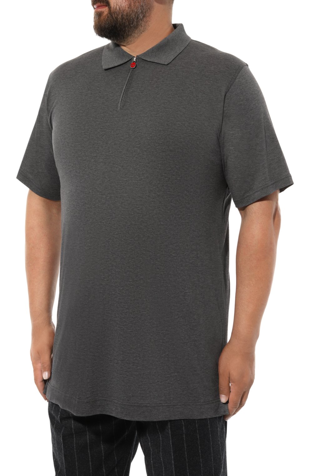 Хлопковое поло KITON, арт. UK1171, фото 3