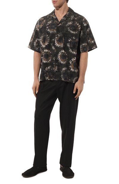 Хлопковая рубашка HUGO разноцветного цвета по цене 11800 руб., арт. 50490665, фото 2 Хлопковая рубашка HUGO, арт. 50490665, фото 2