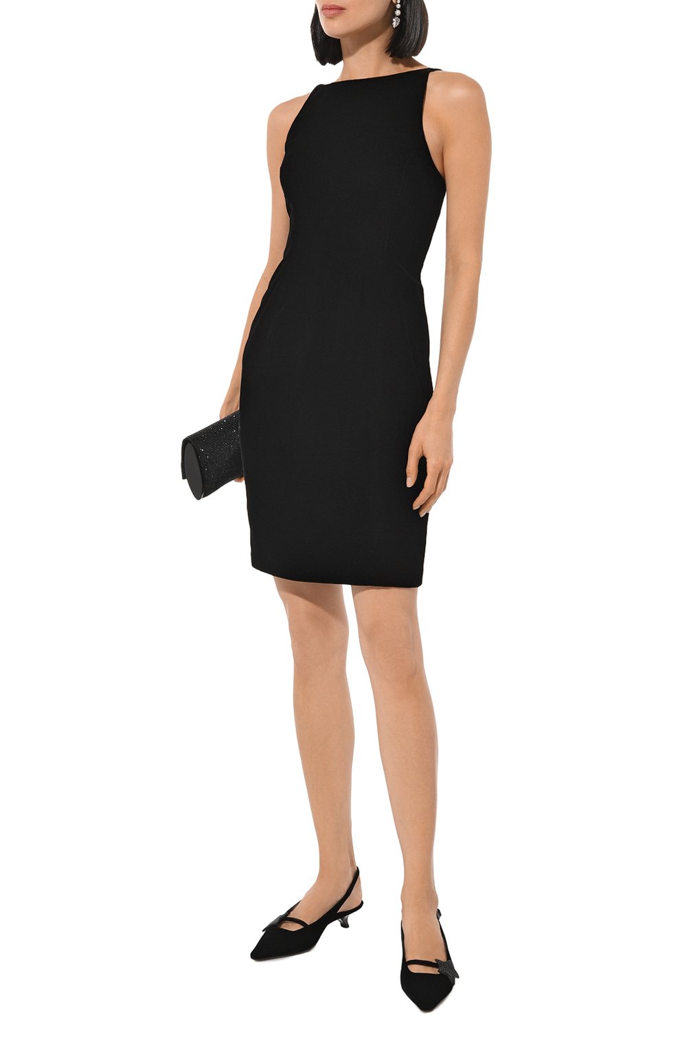 Бархатное платье EMPORIO ARMANI, арт. EW000061/AF10208, фото 2